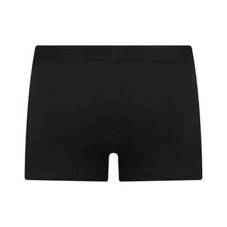 GOTS Sertifikalı Organik Pamuk Erkek Trunk Boxer İç Çamaşırı 7'Li Paket - Siyah