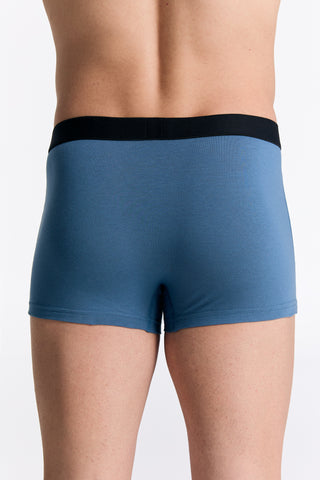 GOTS Sertifikalı Organik Pamuk Erkek Trunk Boxer İç Çamaşırı 3'lü Paket - Alp Grisi