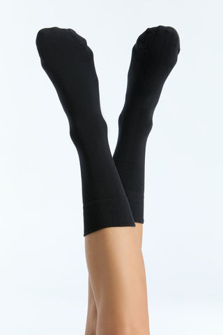 Organik Pamuk Unisex Çorap – Siyah