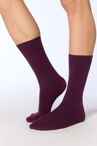 Organik Pamuk Unisex Çorap – Magenta