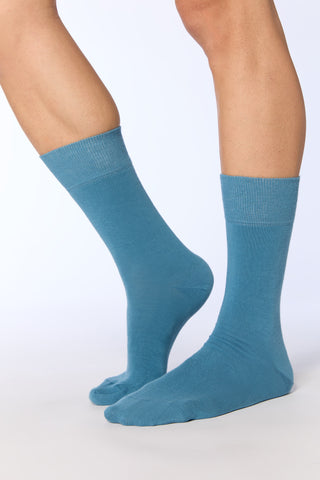 Organik Pamuk Unisex Çorap – Gök Mavisi