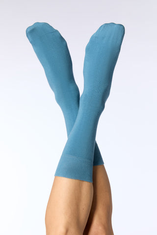 Organik Pamuk Unisex Çorap – Gök Mavisi