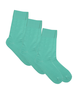 Organik Pamuk Unisex Çorap – Kivi -3'lü Paket