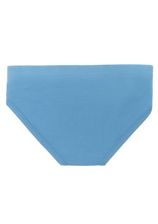 Erkek Çocuk Organik Pamuklu Slip – GOTS Sertifikalı - 3'lü Paket - Mavi