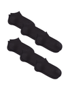 Organik Pamuk Unisex Sneaker Çorap – Siyah - 6'lı Paket