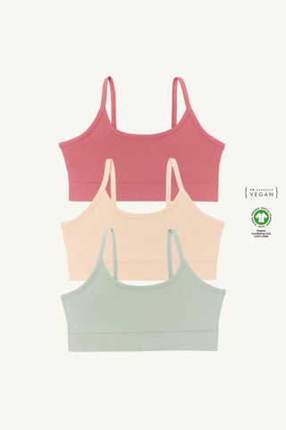 Doğadan İlham - GOTS Sertifikalı Kız Çocuk Büstiyer