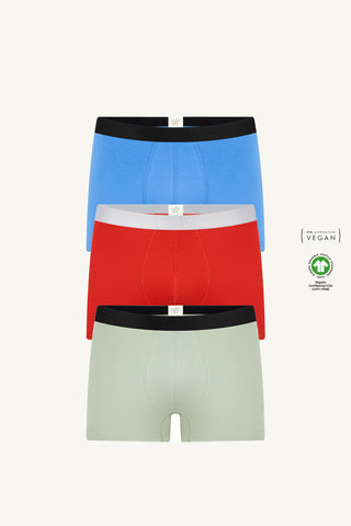 Cesur Renkler - GOTS Sertifikalı Organik Erkek İç Çamaşırı